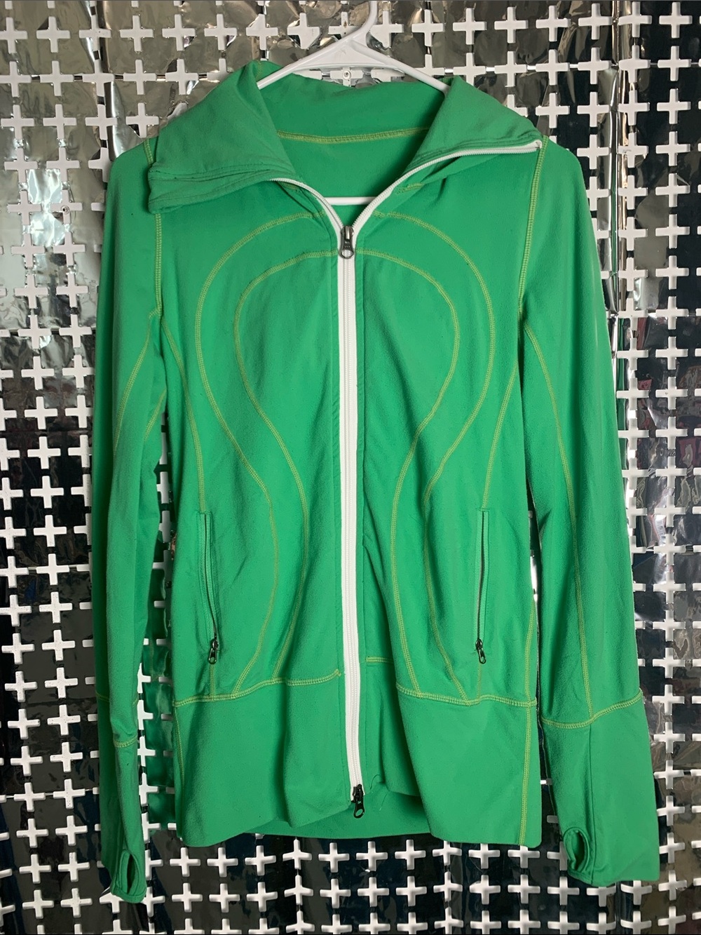 lululemon athletica Green Lightweight Zip-Up Jacket
